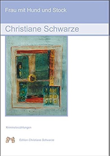 Frau mit Hund und Stock Frau mit Hund und Stock