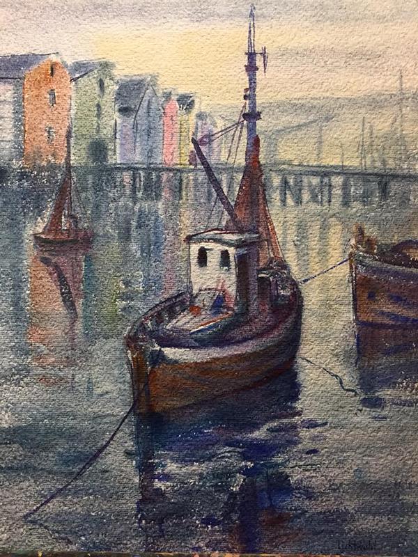 Nidelven/Trondheim: Marianne Lichtwald Hallbauer (with courtesy of Marianne's grandson Hans Hallbauer)