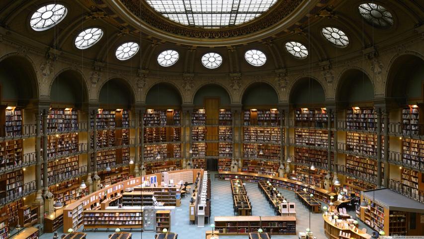 Nationalbibliothek Frankreich (Foto lizenzfreie Nutzung) Nationalbibliothek Frankreich (Foto lizenzfreie Nutzung)